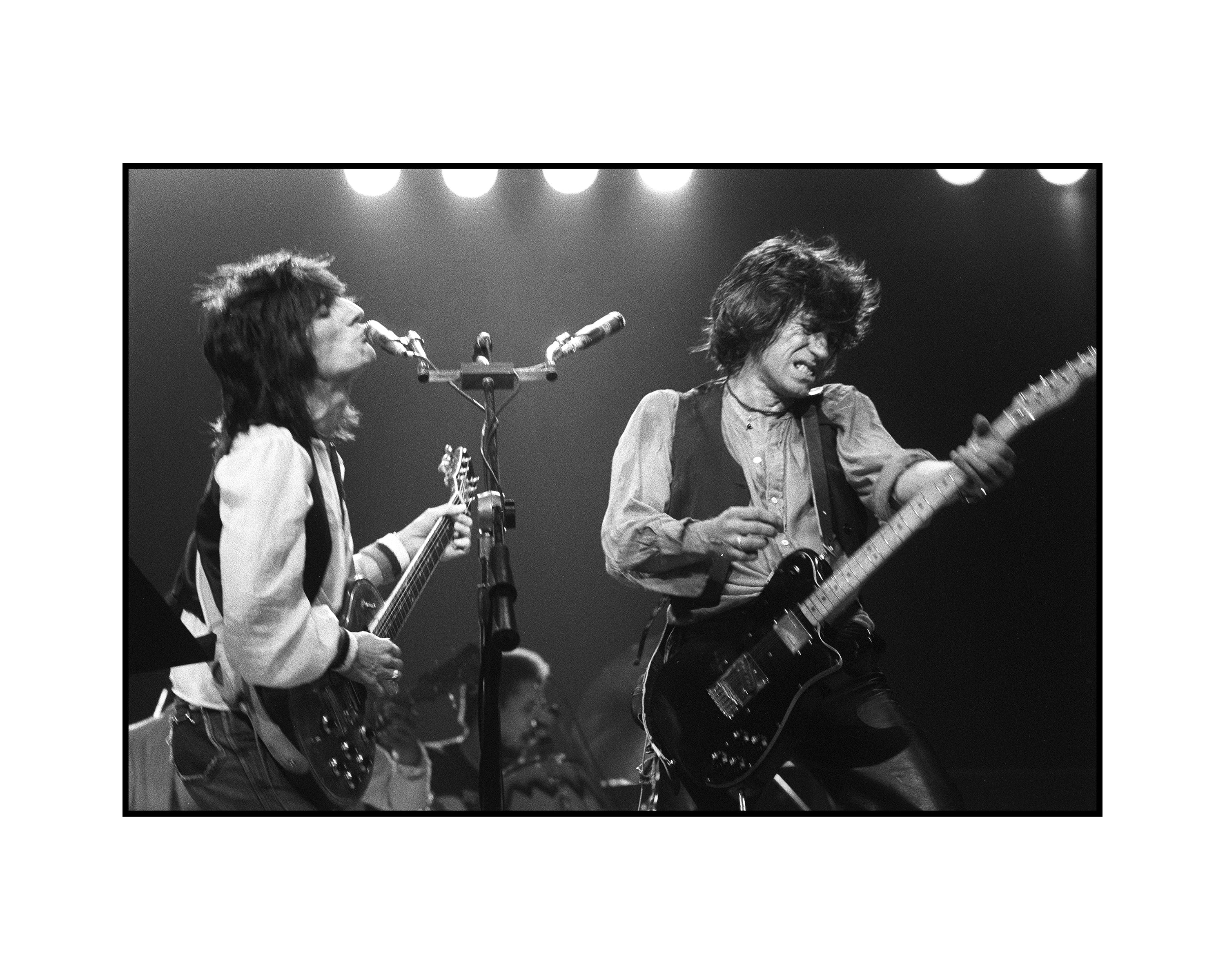 Keith Richards & Ronnie Wood, New Barbarians On Stage, 1979