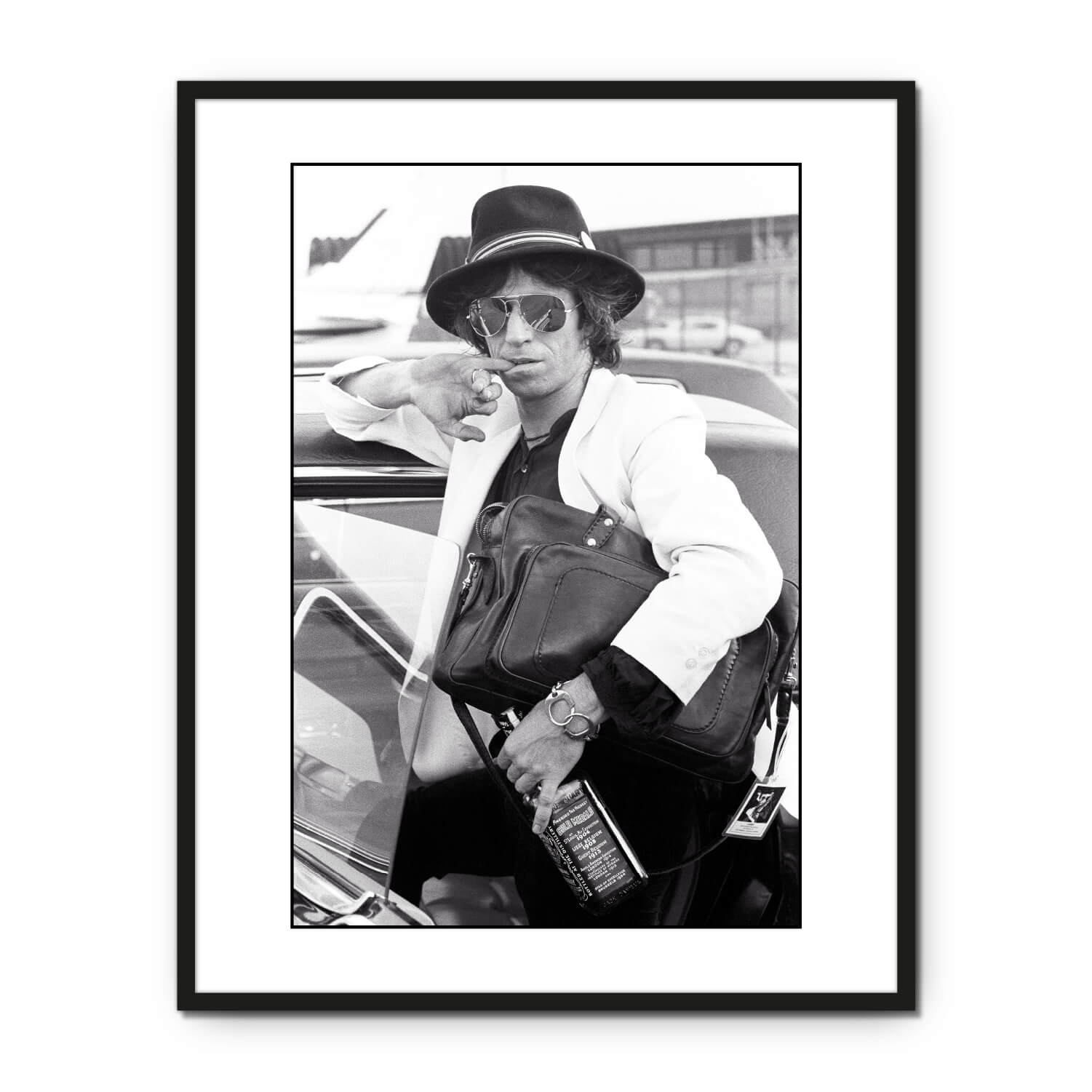 Keith Richards, Midwest Airport, 1979 – Henry Diltz Photography